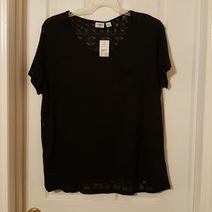 Black cover shirt